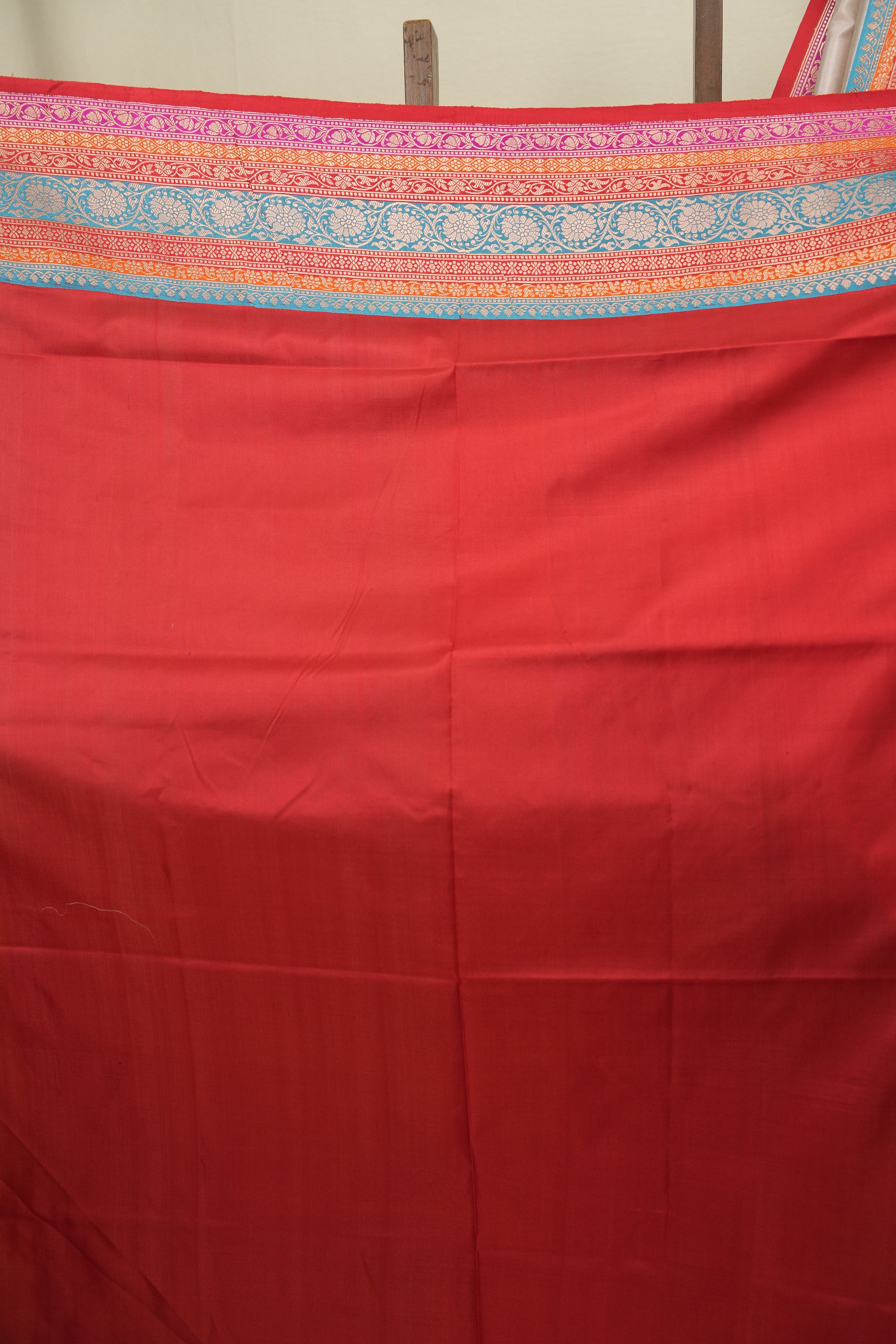 Cream Banarasi Silk Saree - SRCBSS993