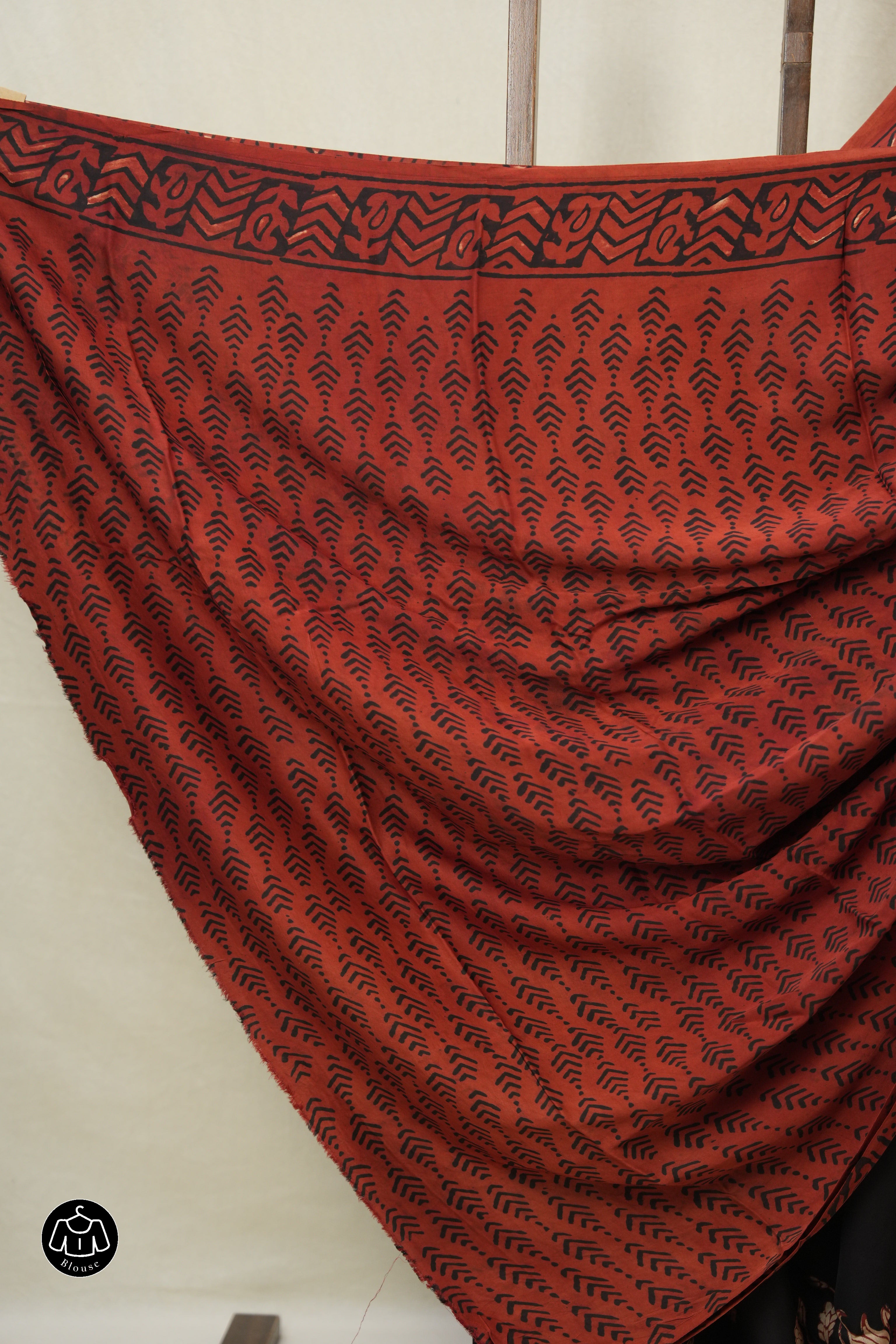 Black HBP Modal Silk Saree - SRBMSS578