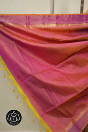 Sand Gold Mulberry Silk Saree - SRSGMSS07