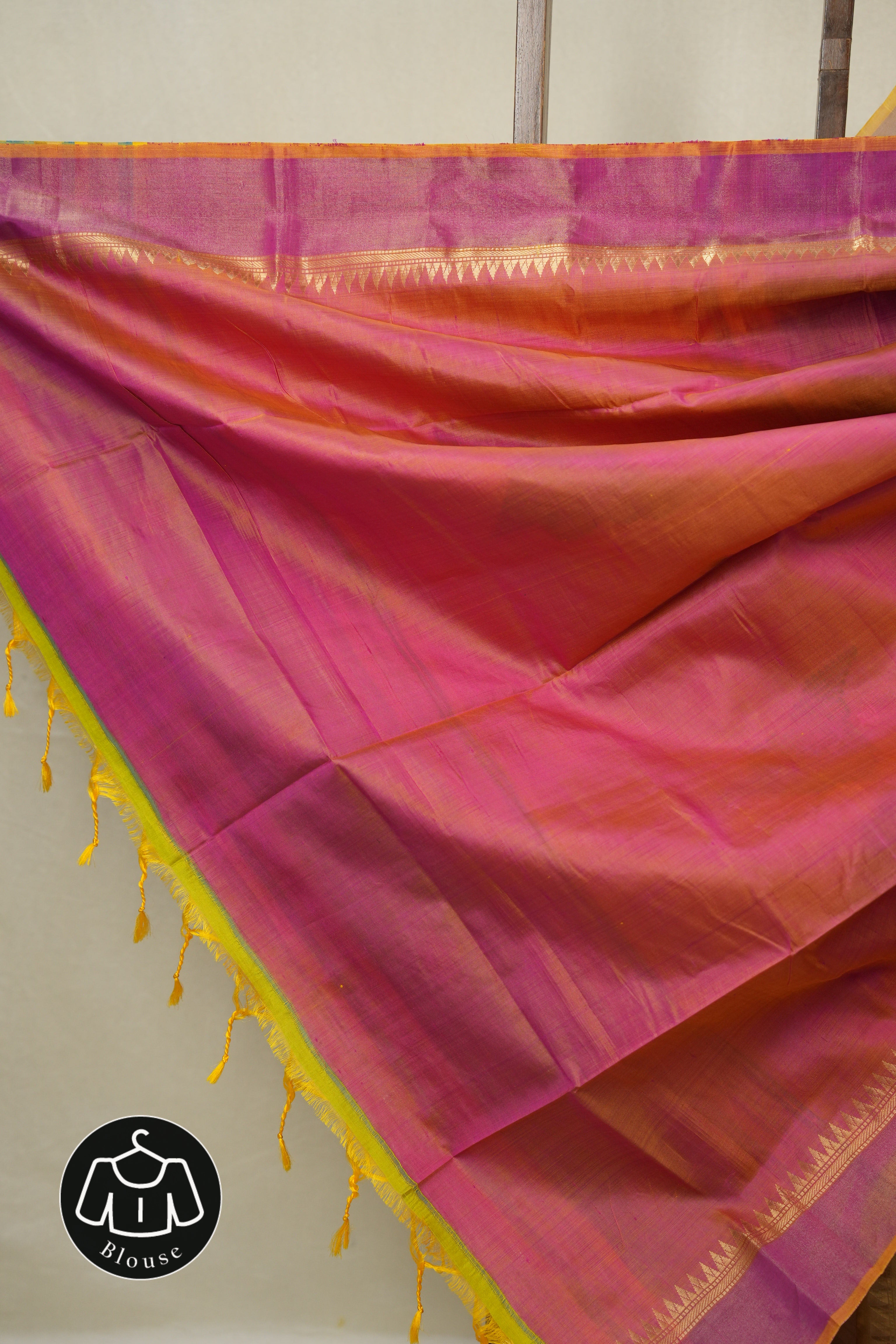 Sand Gold Mulberry Silk Saree - SRSGMSS07