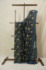 Black HBP Modal Silk Saree - SRBMSS576