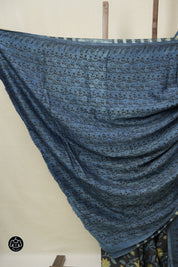 Black HBP Modal Silk Saree - SRBMSS576