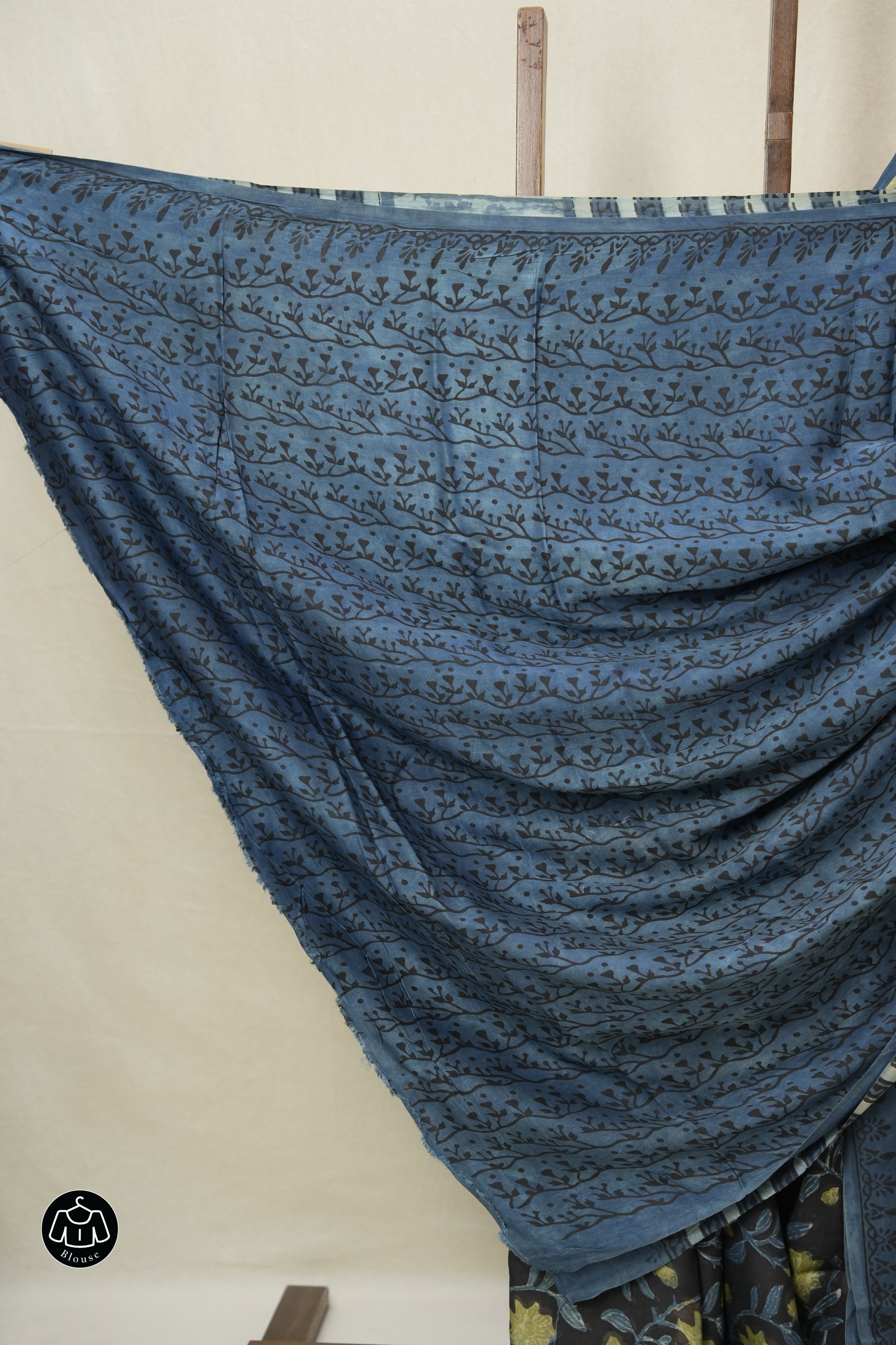 Black HBP Modal Silk Saree - SRBMSS576