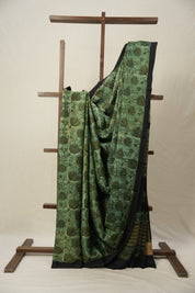 Light Green HBP Modal Silk Saree - SRLGMSS495