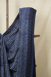 Indigo Blue HBP Modal Silk Saree - SRIBMSS575