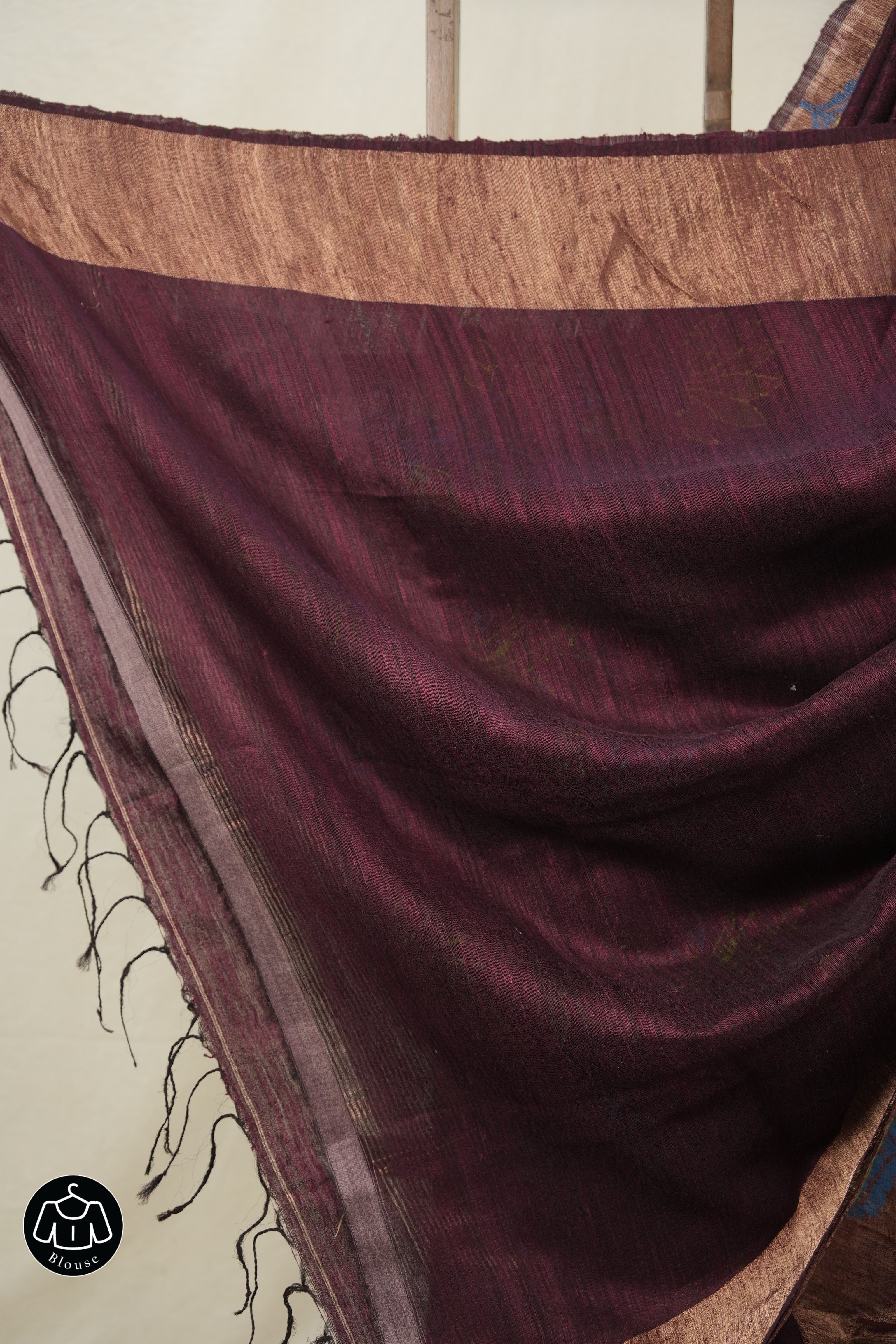 Wine Matka Silk Jamdani Saree - SRWMSJS94