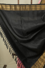 Baby Pink Gadwal Silk Saree - SRBPGSS660