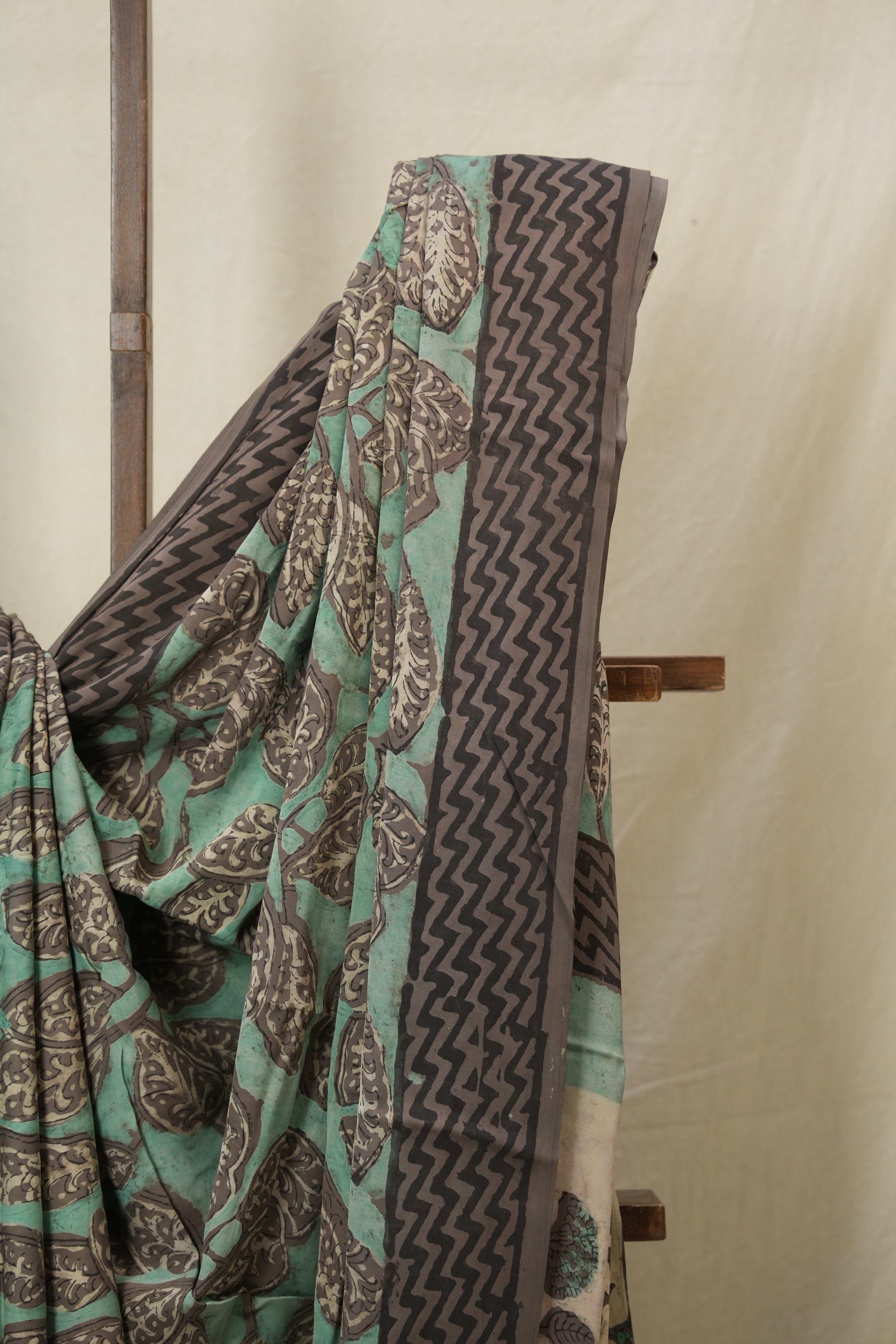 Mint Green HBP Modal Silk Saree - SRBMSS565