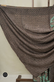 Mint Green HBP Modal Silk Saree - SRBMSS565