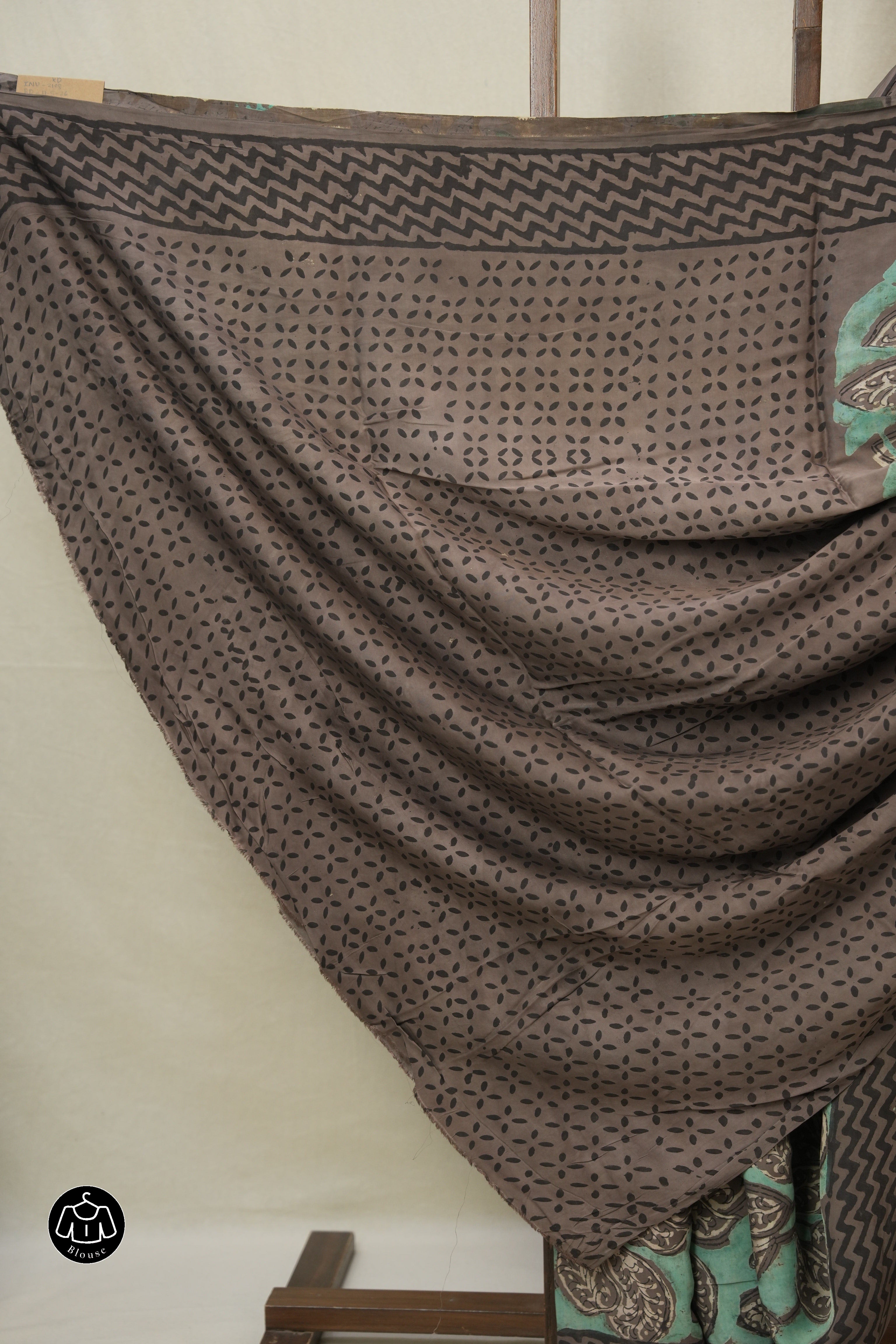 Mint Green HBP Modal Silk Saree - SRBMSS565