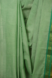 Pista Narayan Peth Cotton Saree - SRPNPCS84