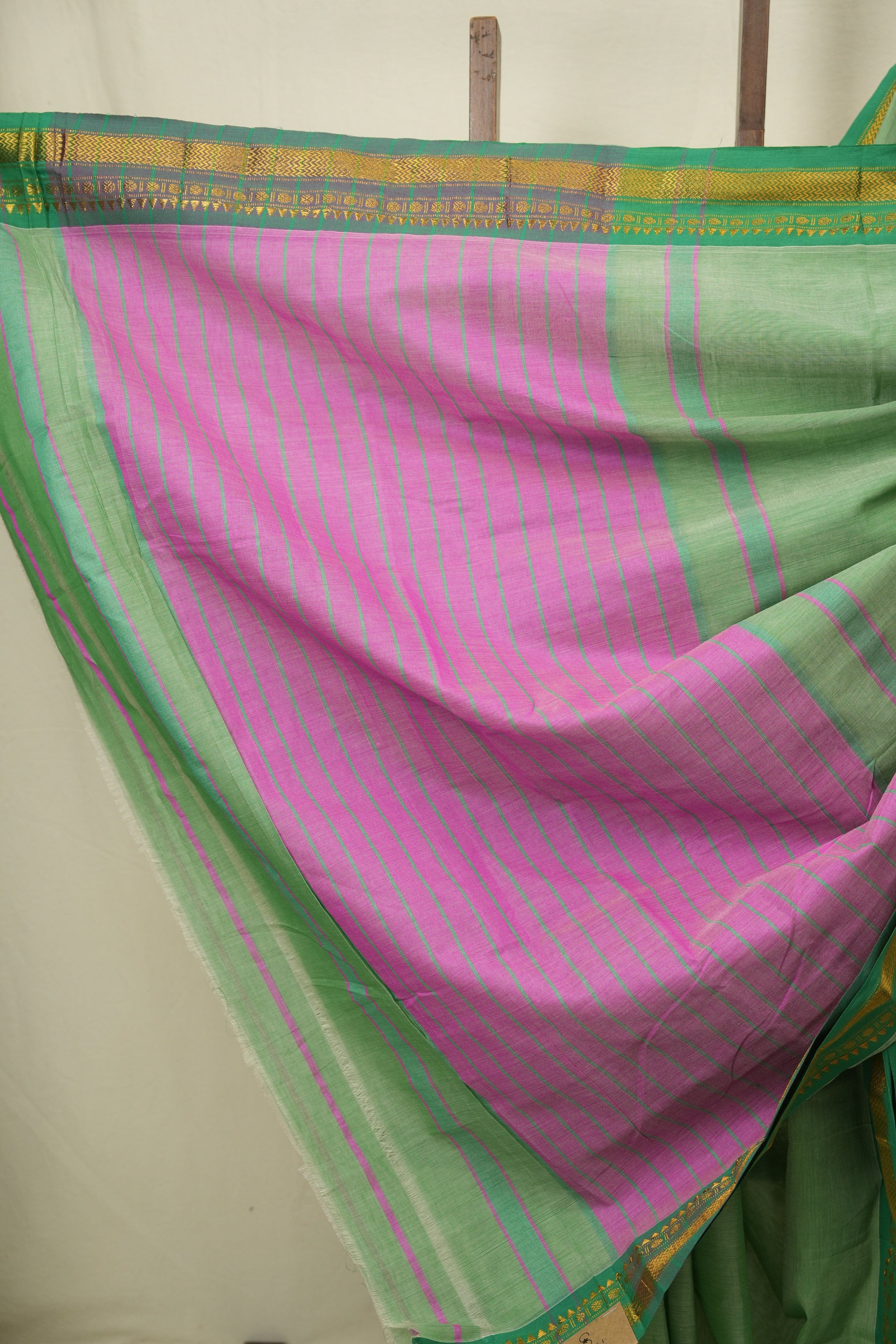 Pista Narayan Peth Cotton Saree - SRPNPCS84