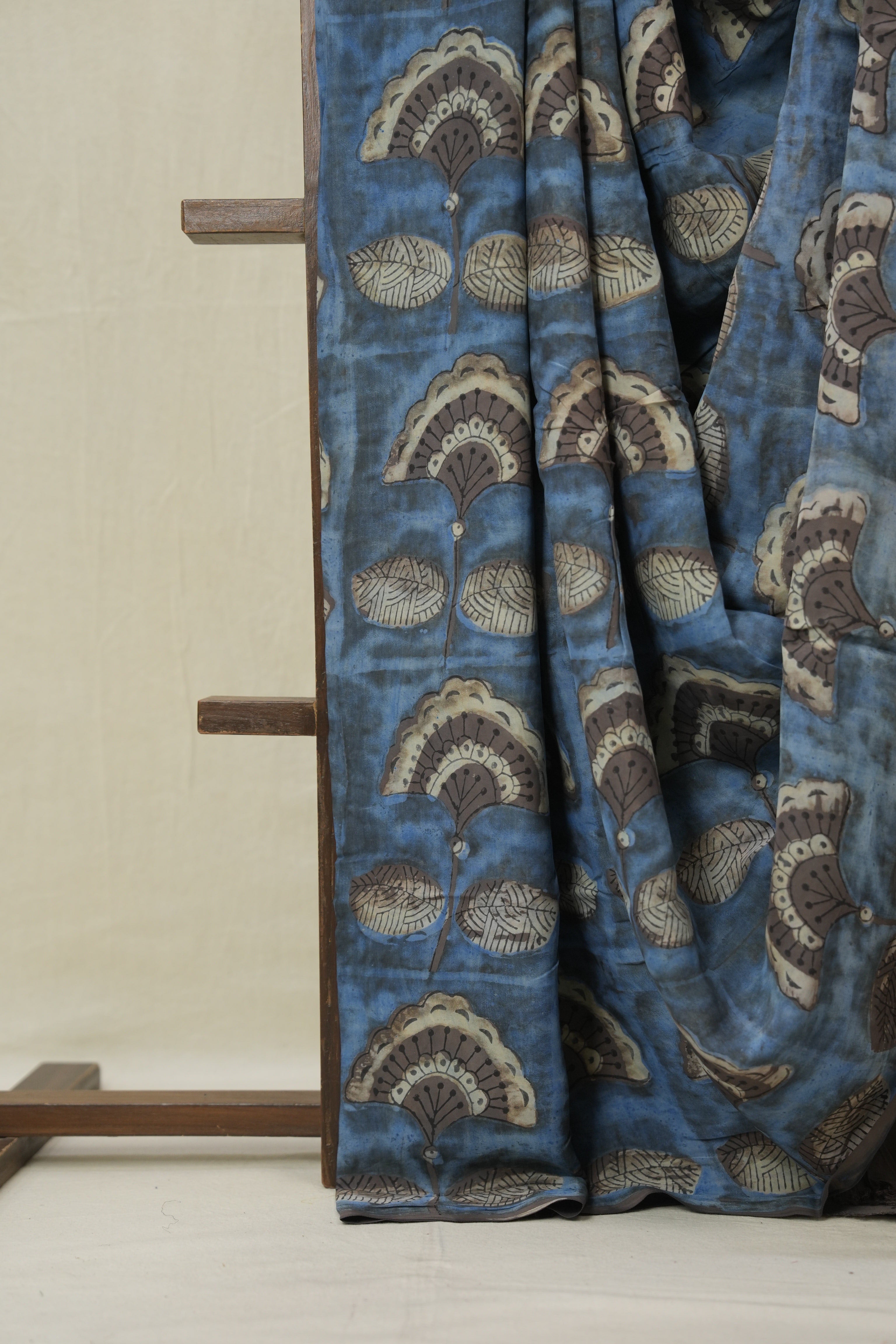 Steel Blue HBP Modal Silk Saree - SRSBMSS566
