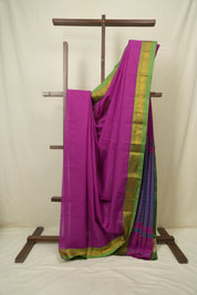 Rani Pink Narayan Peth Cotton Saree - SRRPNPCS76
