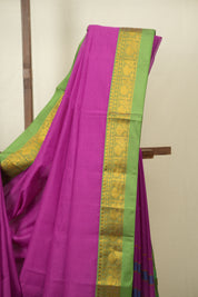 Rani Pink Narayan Peth Cotton Saree - SRRPNPCS76