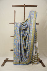 Sky Blue HBP Modal Silk Saree - SRSBMSS492