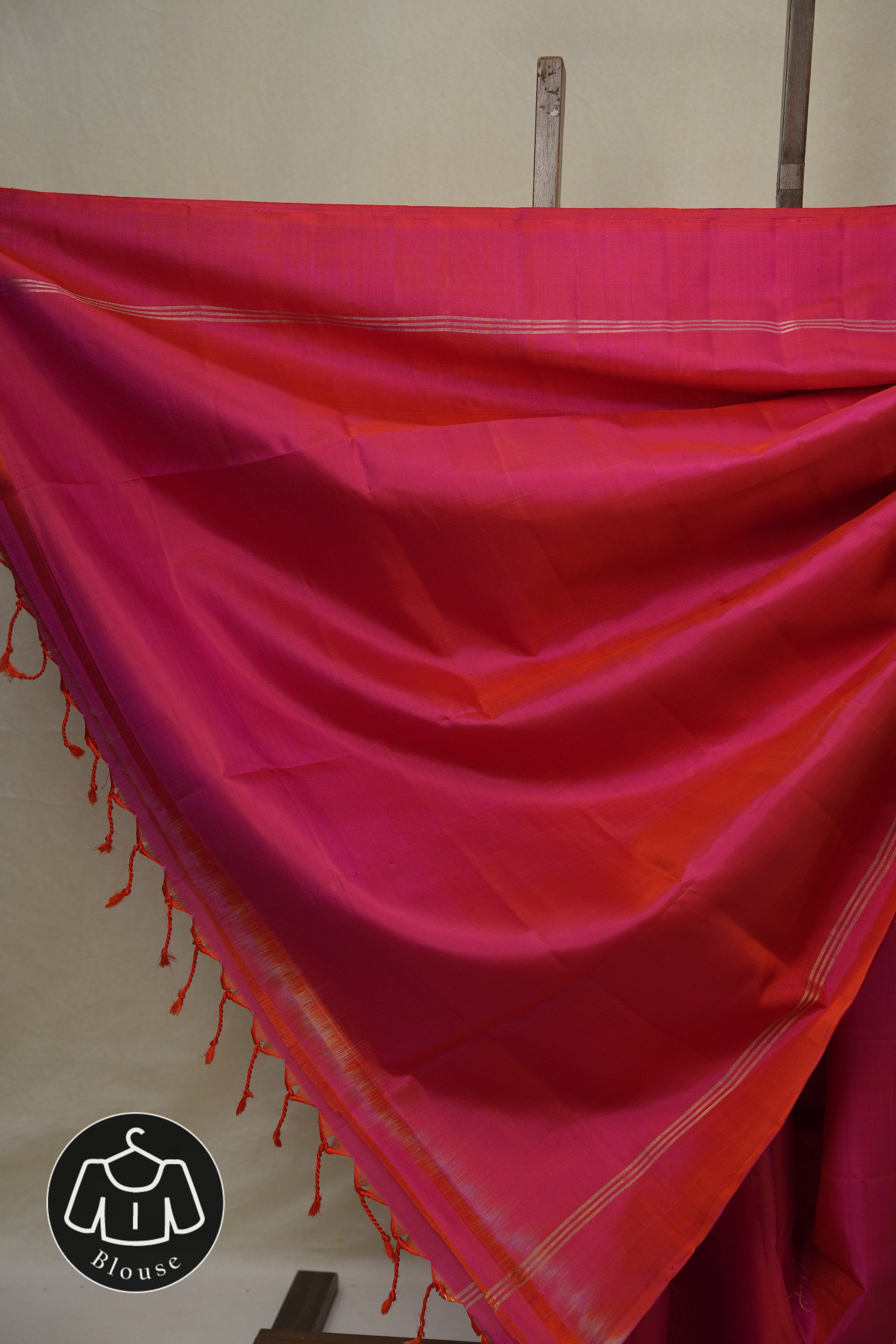 Two Tone Pink Soft Silk Saree - SRTTPSSS425