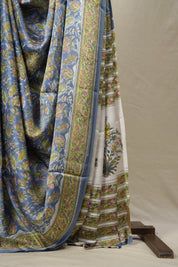 Sky Blue HBP Modal Silk Saree - SRSBMSS492