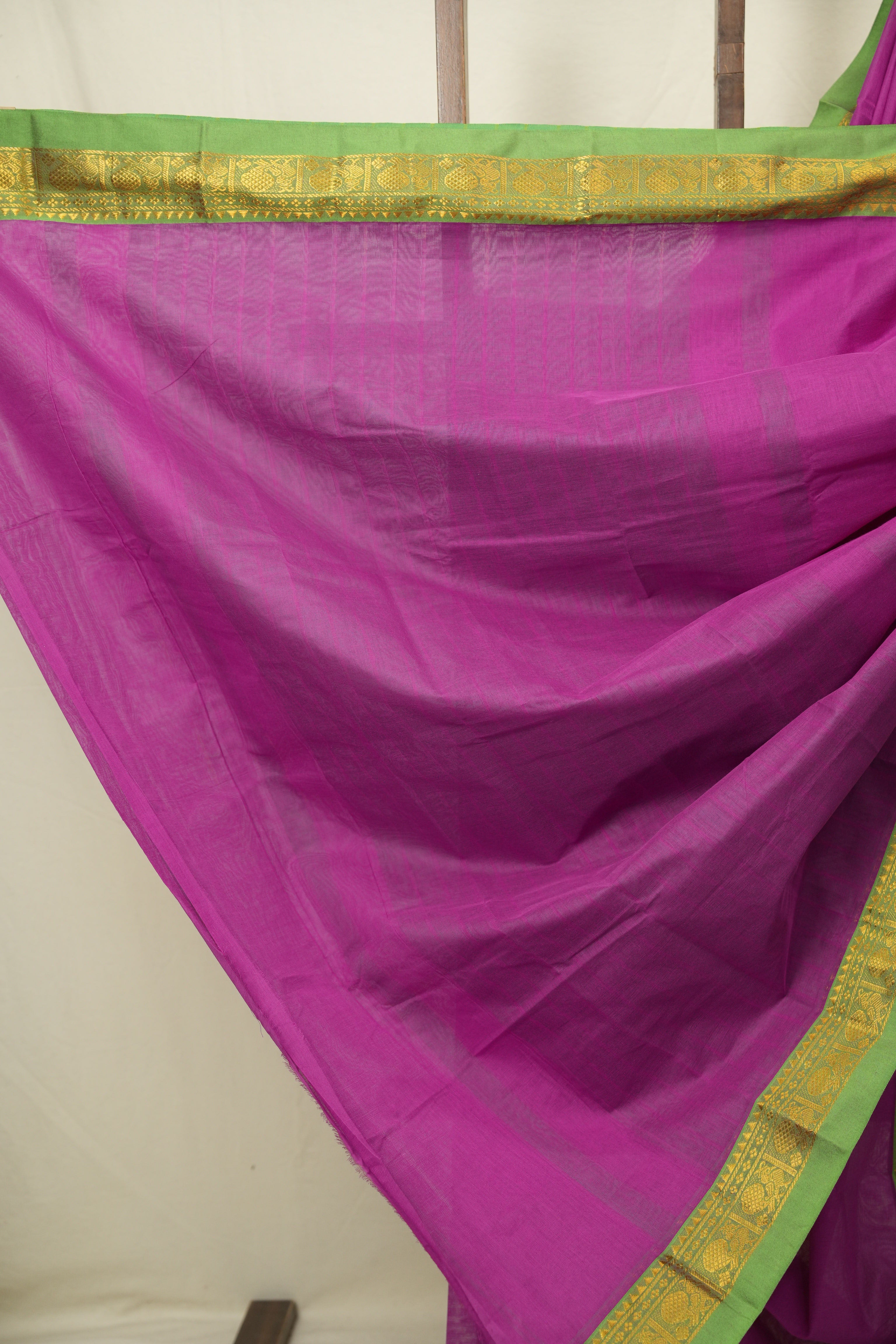Rani Pink Narayan Peth Cotton Saree - SRRPNPCS76