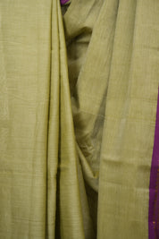 Sage Green Narayan Peth Cotton Saree - SRSGNPCS79