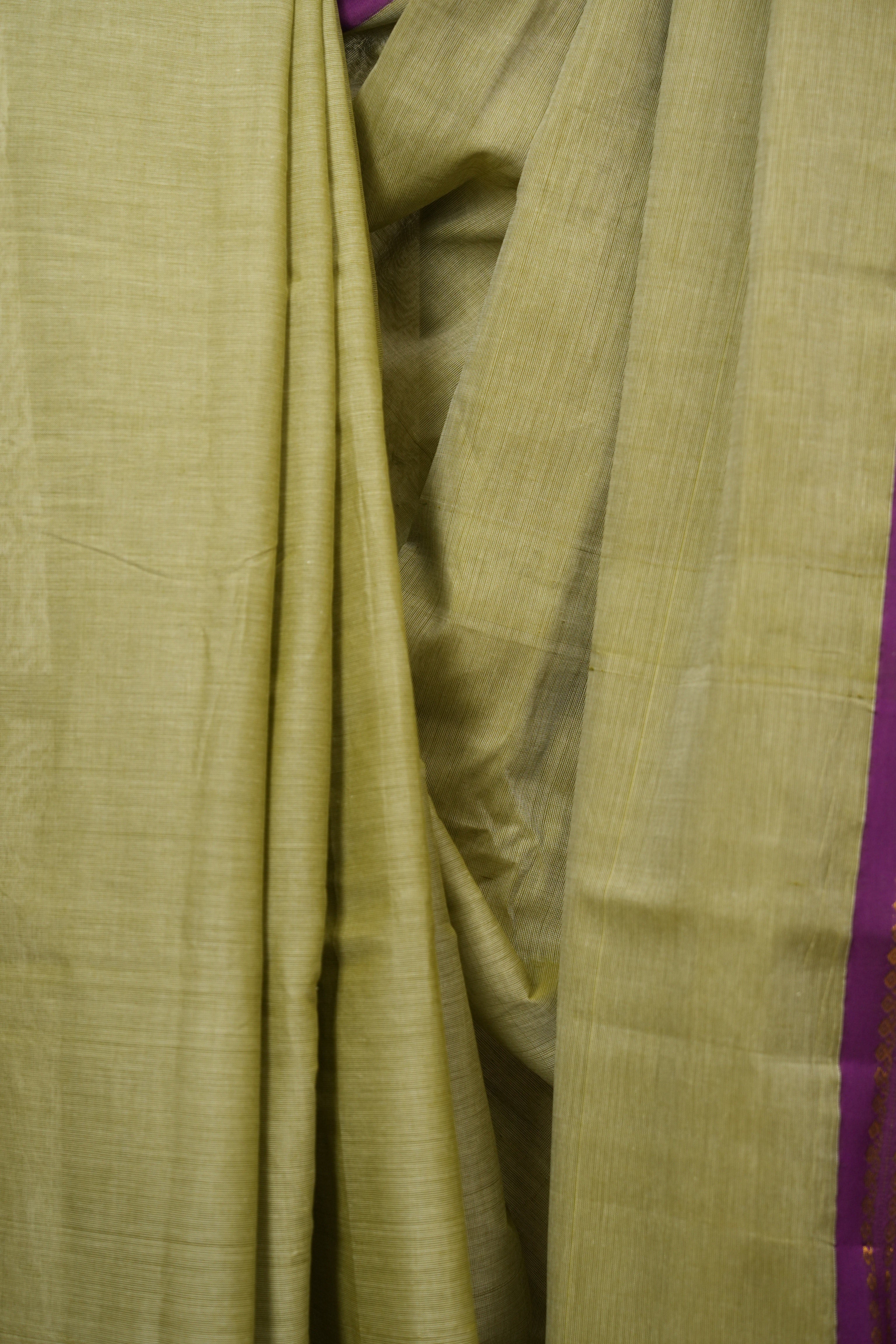 Sage Green Narayan Peth Cotton Saree - SRSGNPCS79