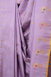 Lavender Gadwal Silk Saree - SRLGSS627