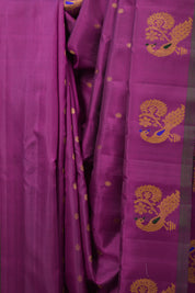 Magenta Gadwal Silk Saree - SRMGSS626