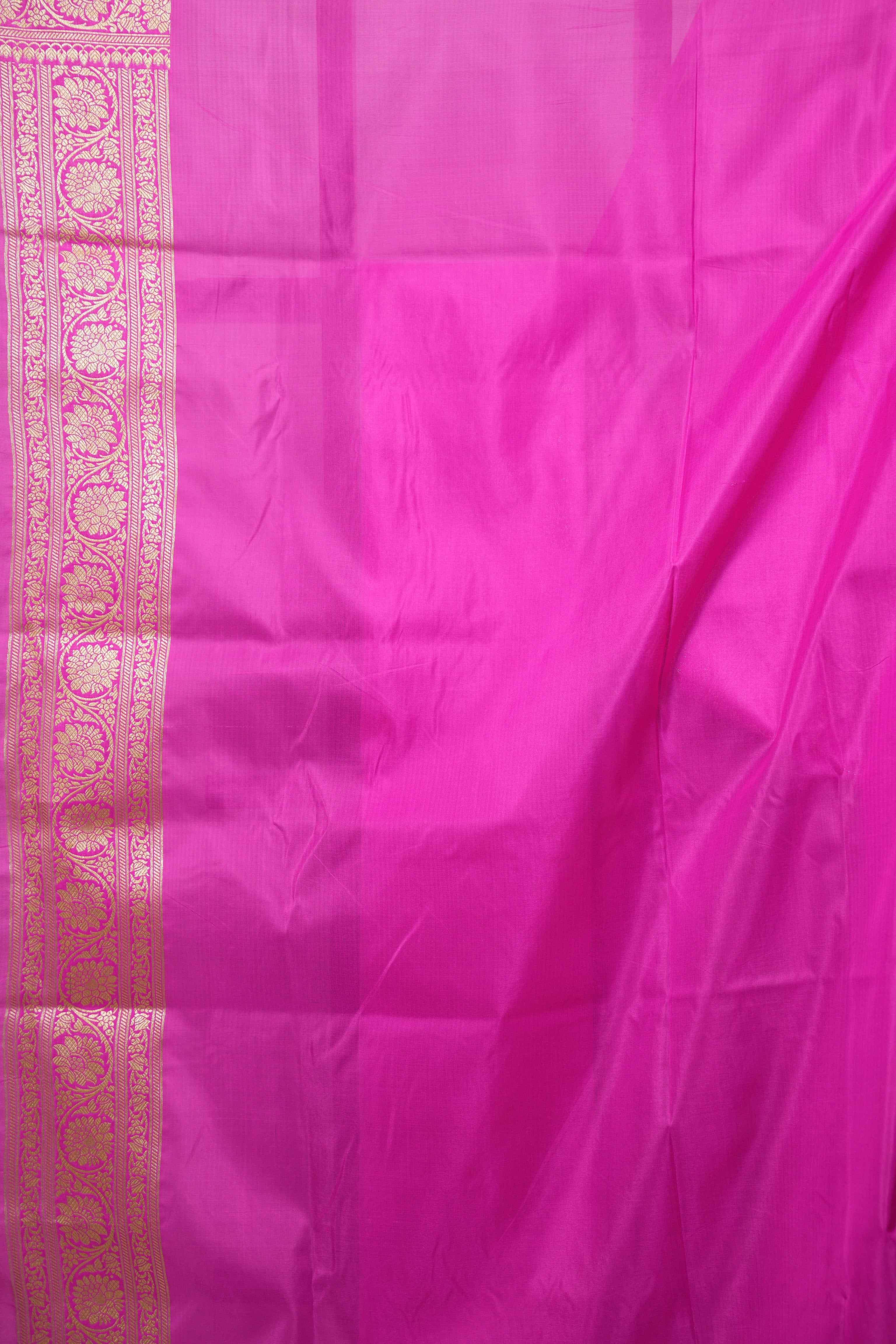Pastel Pink Banarasi Silk Saree - SRPPBSS1000
