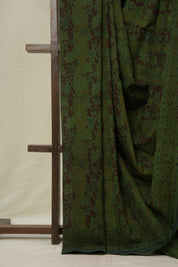 Green HBP Mangalgiri Cotton Saree - SRGHMCS004