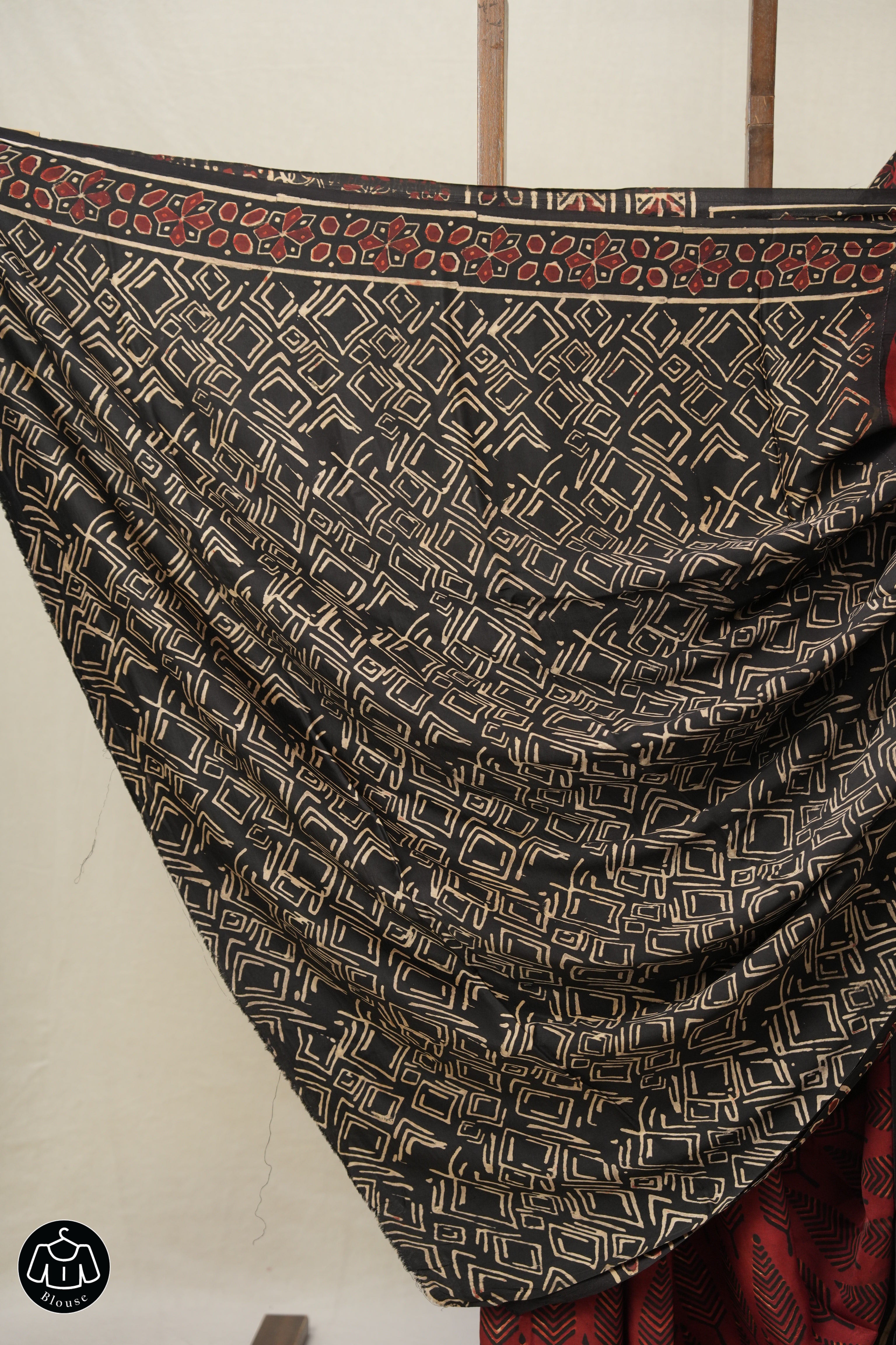 Maroon HBP Modal Silk Saree - SRMMSS503