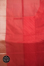 Red Banarasi Silk Saree - SRRBSS1001