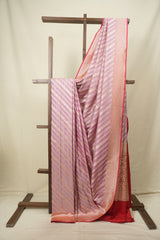 Pastel Purple Banarasi Silk Saree - SRPPBSS999