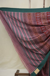 Lilac HBP Mangalgiri Cotton Saree - SRLHMCS032