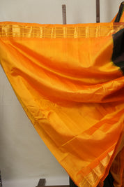 Two Tone Dark Brown Gadwal Silk Saree - SRTTDBGSS623