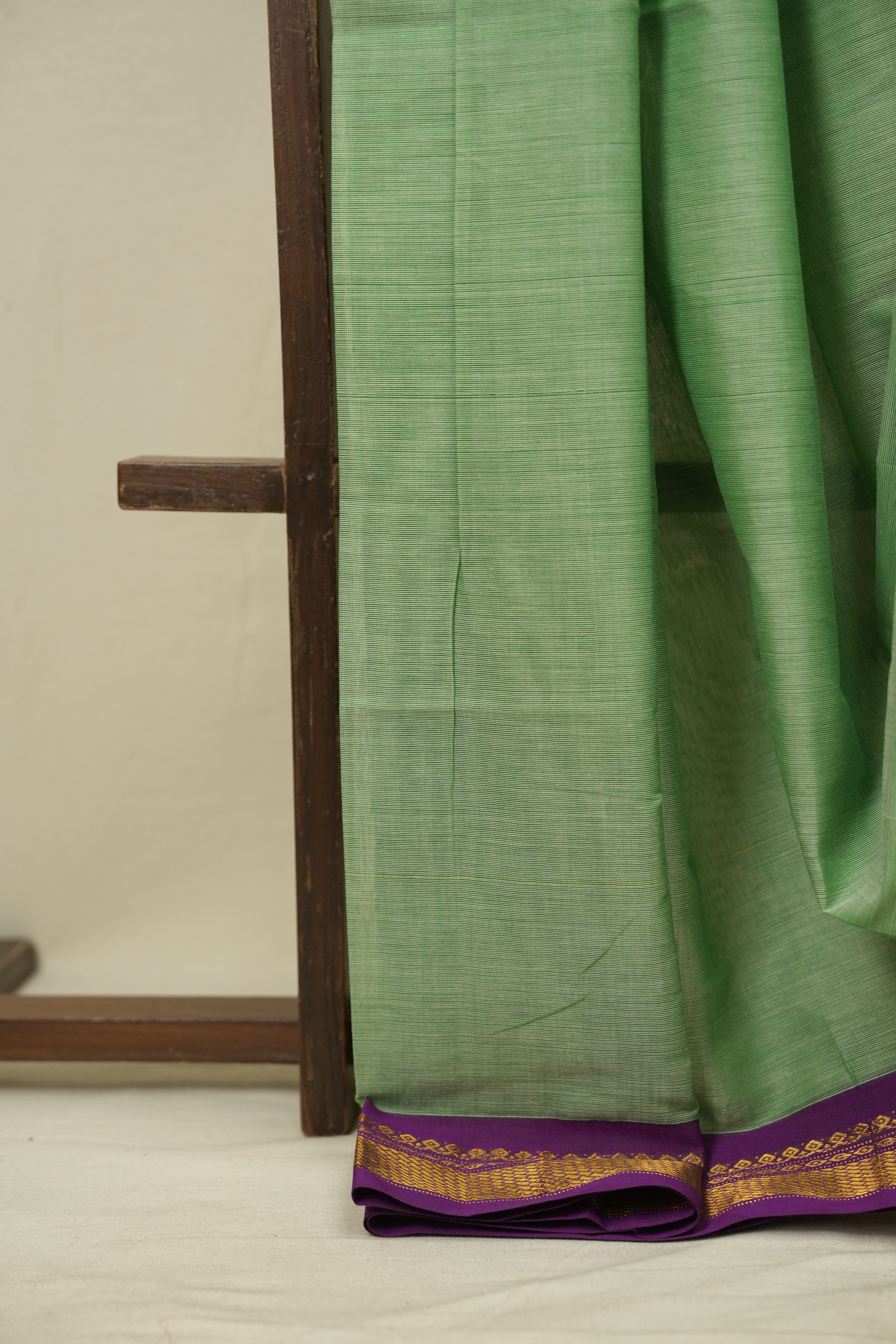 Pista Narayan Peth Cotton Saree - SRPNPCS72
