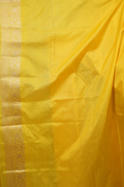 Yellow Banarasi Silk Saree - SRYBSS1002