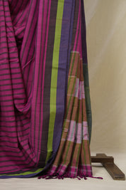 Pink Cotton Ilkal Saree - SRPCIS1001
