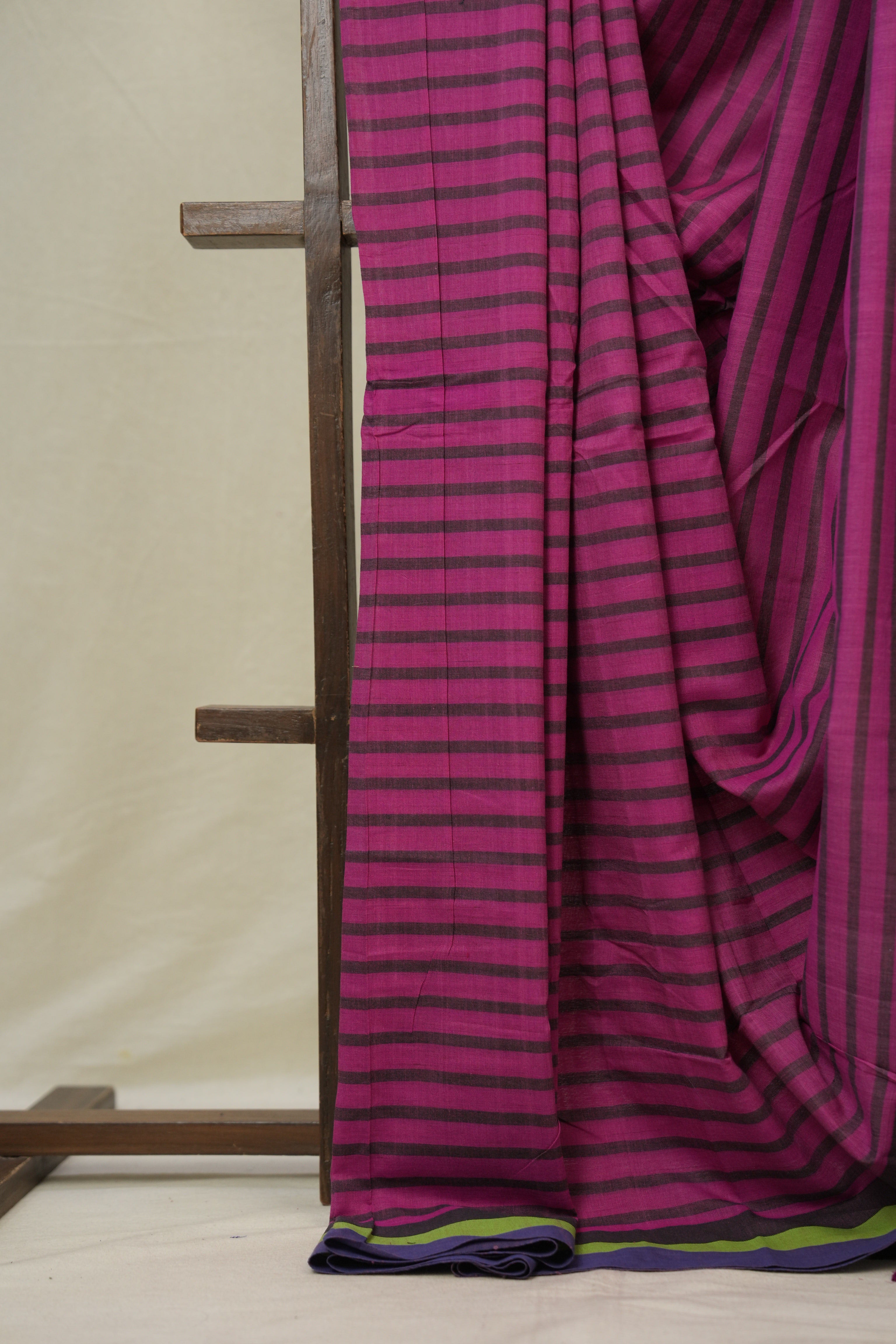 Pink Cotton Ilkal Saree - SRPCIS1001