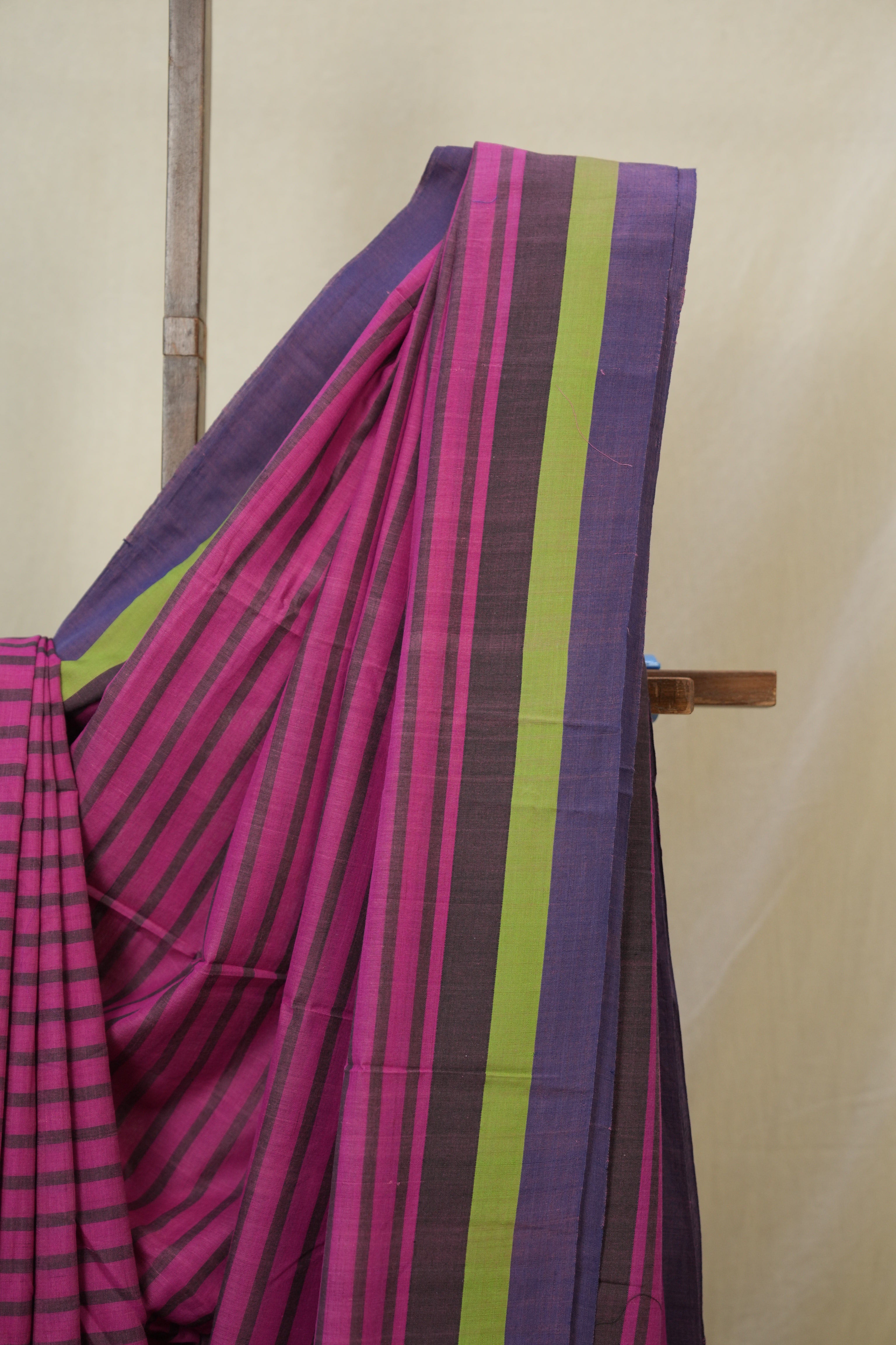 Pink Cotton Ilkal Saree - SRPCIS1001