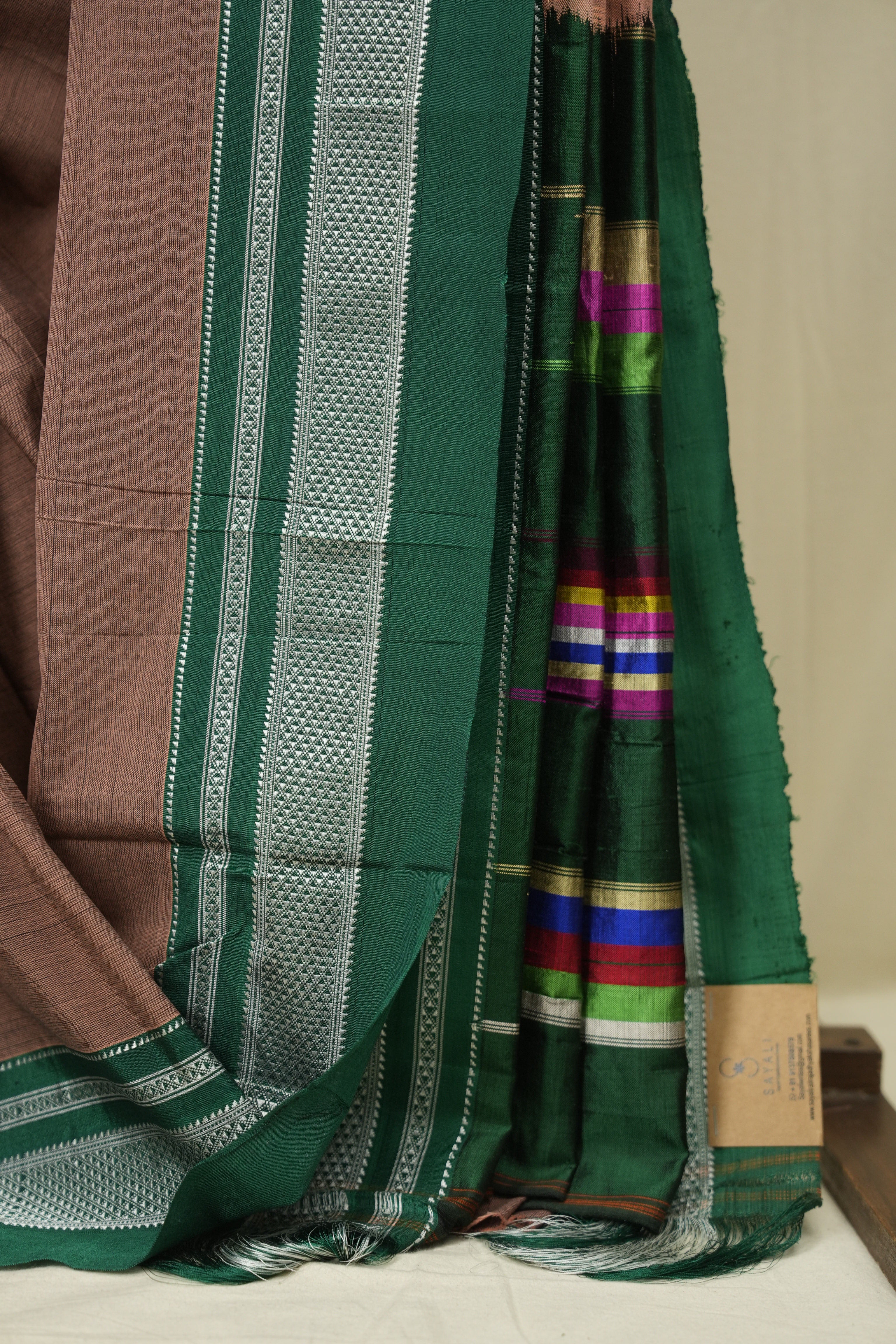 Dusty Cotton Ilkal Saree - SRDCIS1039