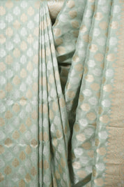 Sage Green Banarasi Silk Saree - SRSGBSS1004