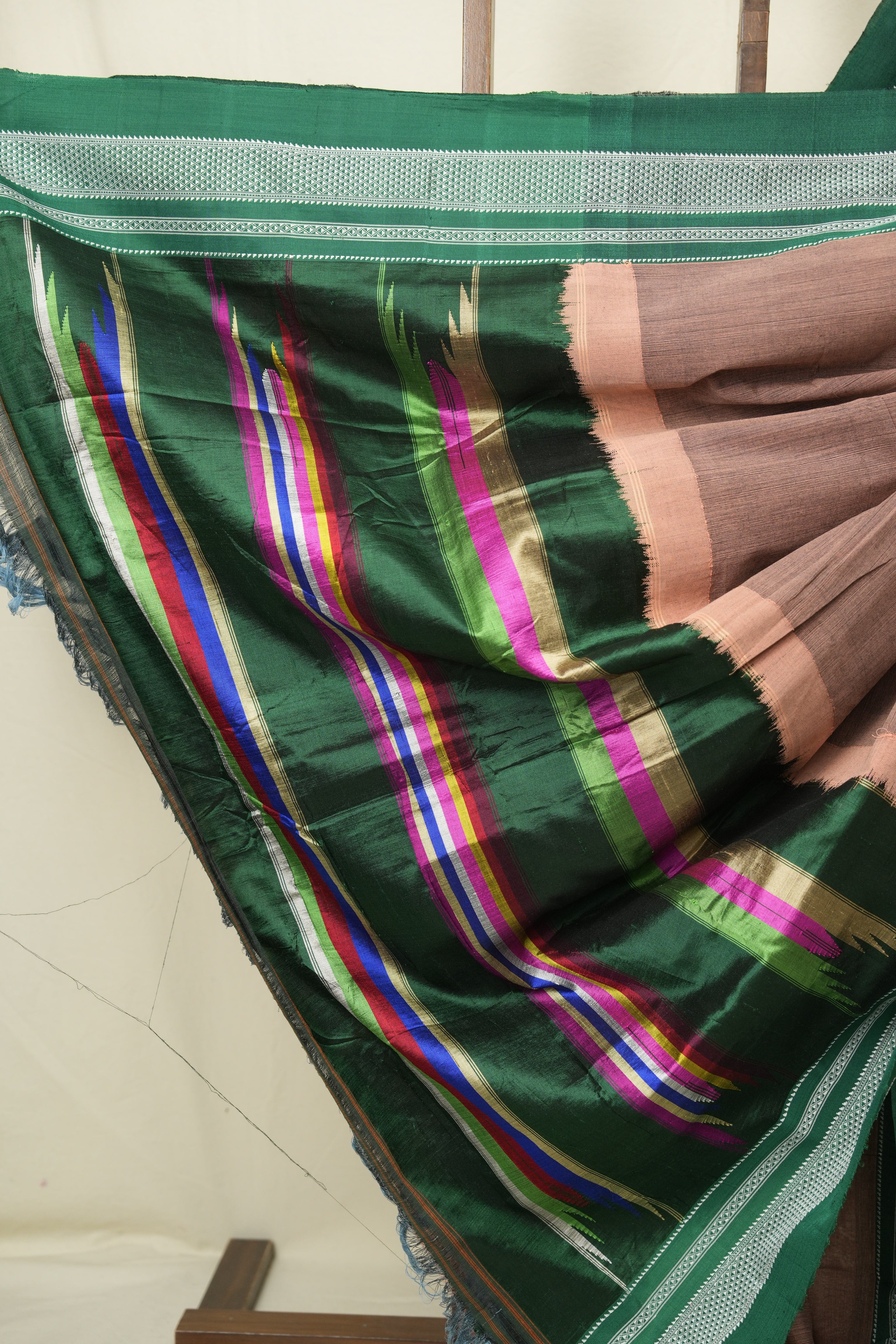 Dusty Cotton Ilkal Saree - SRDCIS1039