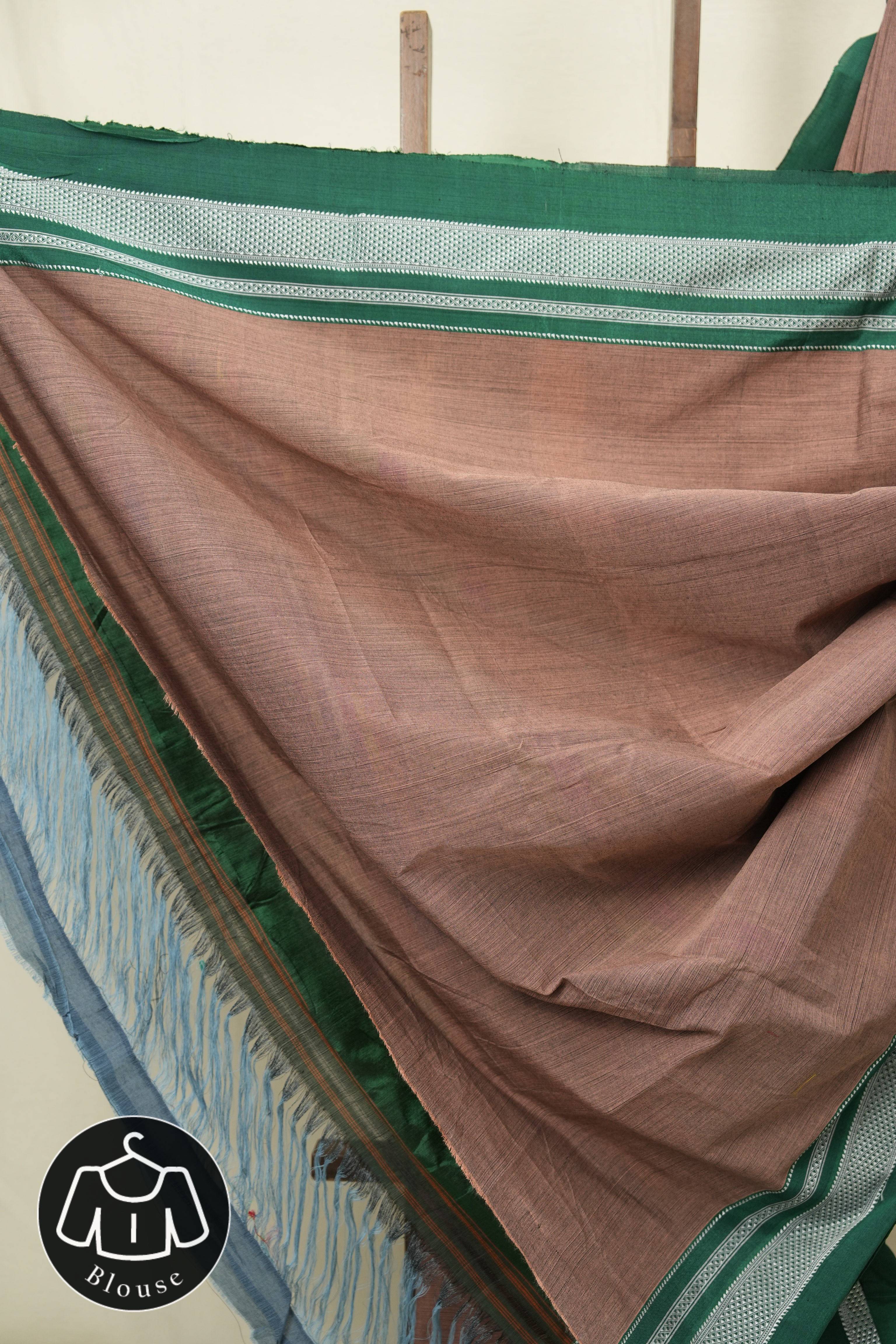 Dusty Cotton Ilkal Saree - SRDCIS1039