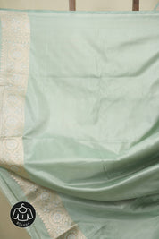 Sage Green Banarasi Silk Saree - SRSGBSS1004