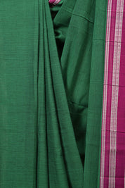 Green Cotton Ilkal Saree - SRGCIS1028