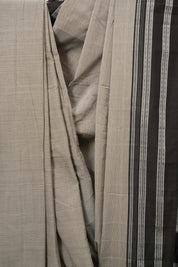 Slate Grey Cotton Ilkal Saree - SRSGCIS1037