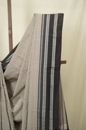 Slate Grey Cotton Ilkal Saree - SRSGCIS1037