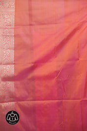 Dark Peach Banarasi Silk Saree - SRDPBSS1005