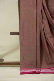 Two Tone Red Cotton Ilkal Saree - SRTTRCIS1038