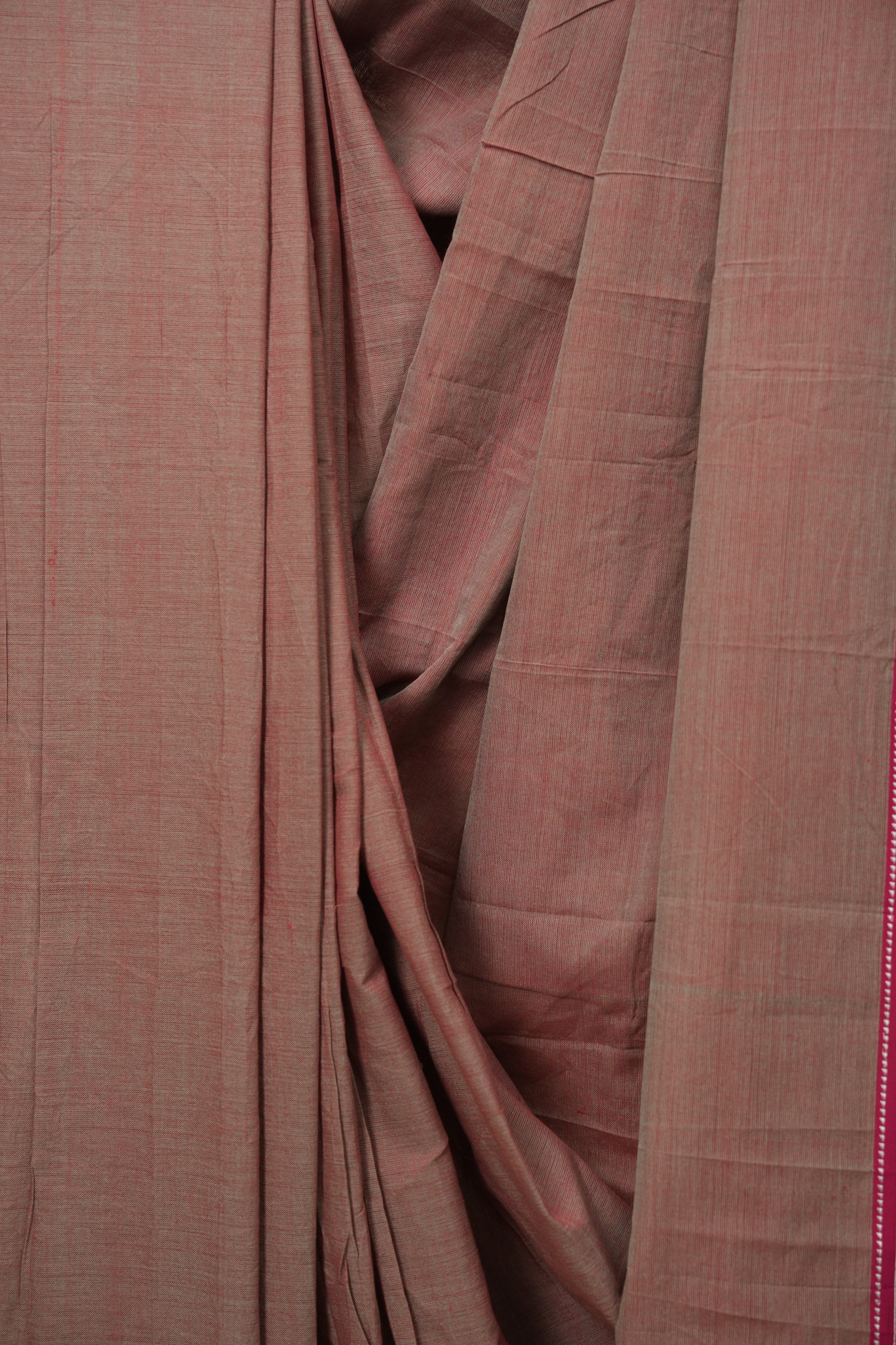 Two Tone Red Cotton Ilkal Saree - SRTTRCIS1038